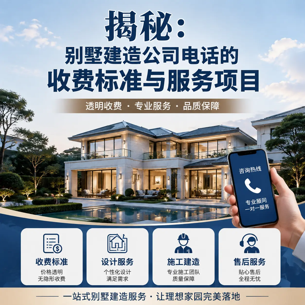 揭秘：雷山别墅建造公司电话的收费标准与服务项目