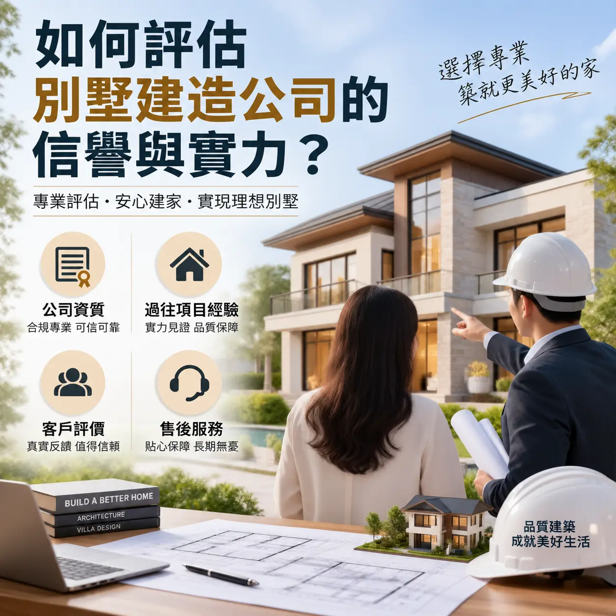 如何评估 雷山 别墅建造公司的信誉与实力?