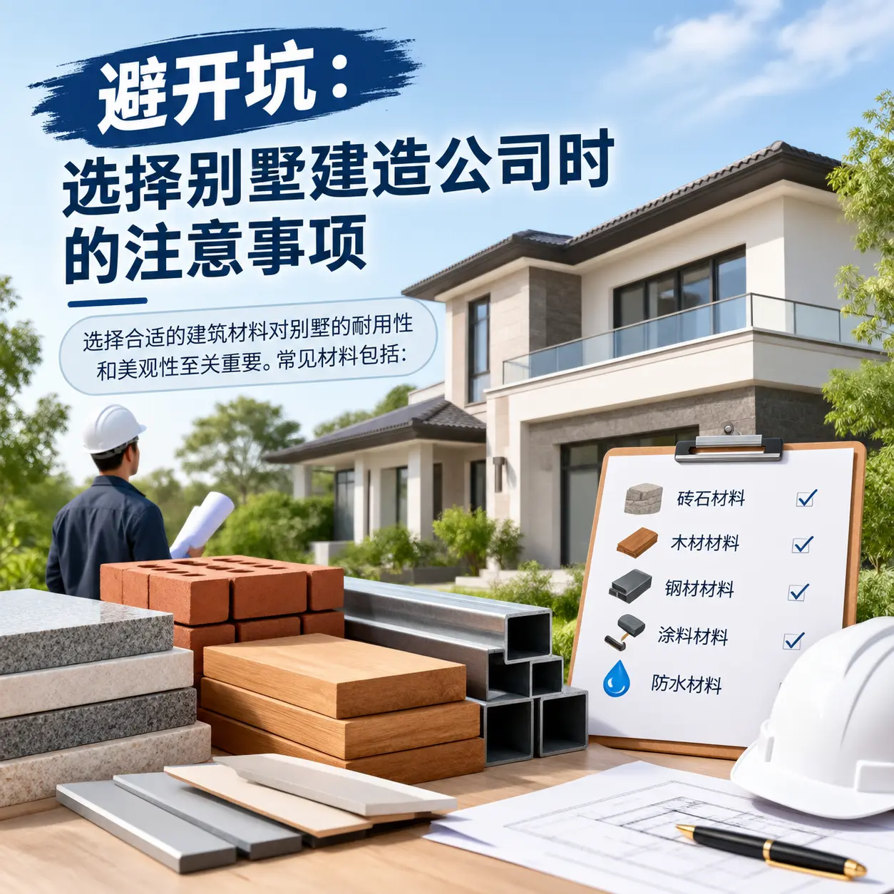 避开坑：选择 雷山 别墅建造公司时的注意事项