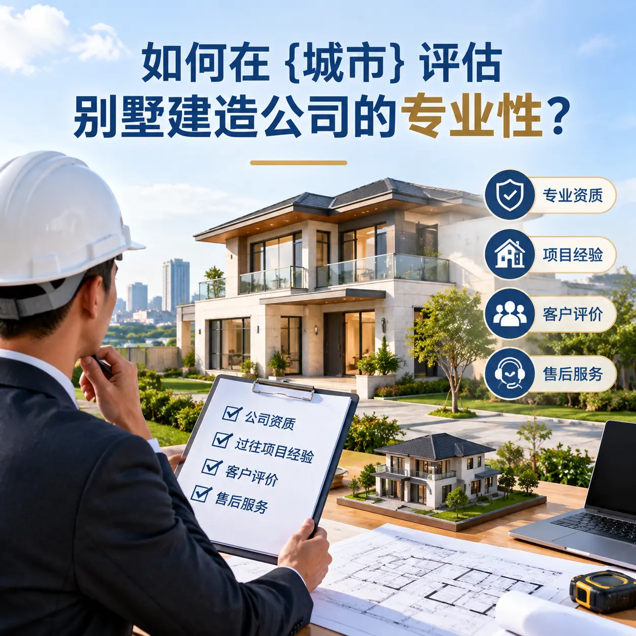 如何在 雷山 评估别墅建造公司的专业性?