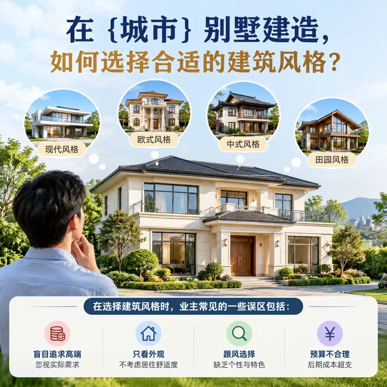 在 雷山 别墅建造，如何选择合适的建筑风格？