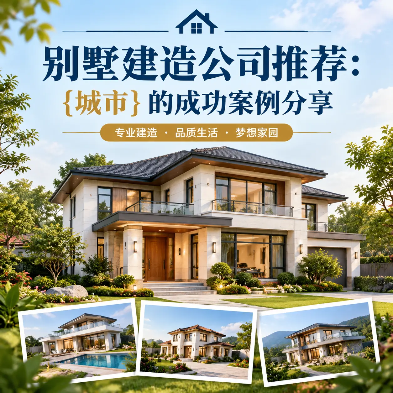别墅建造公司推荐: 雷山 的成功案例分享