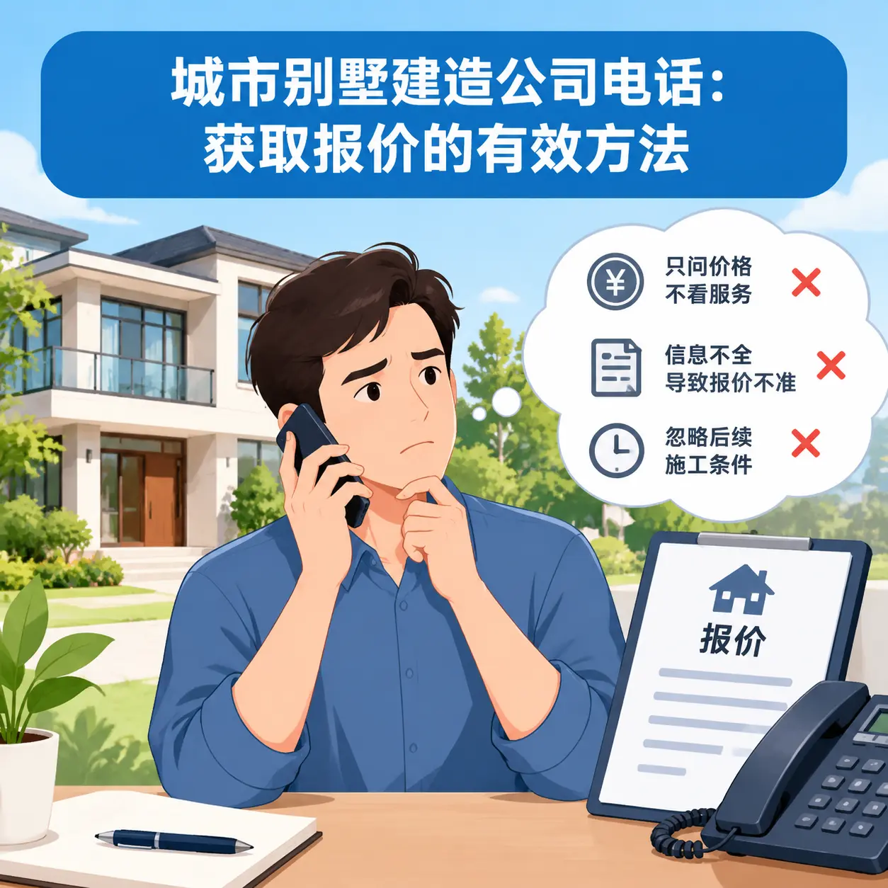 雷山别墅建造公司电话:获取报价的有效方法